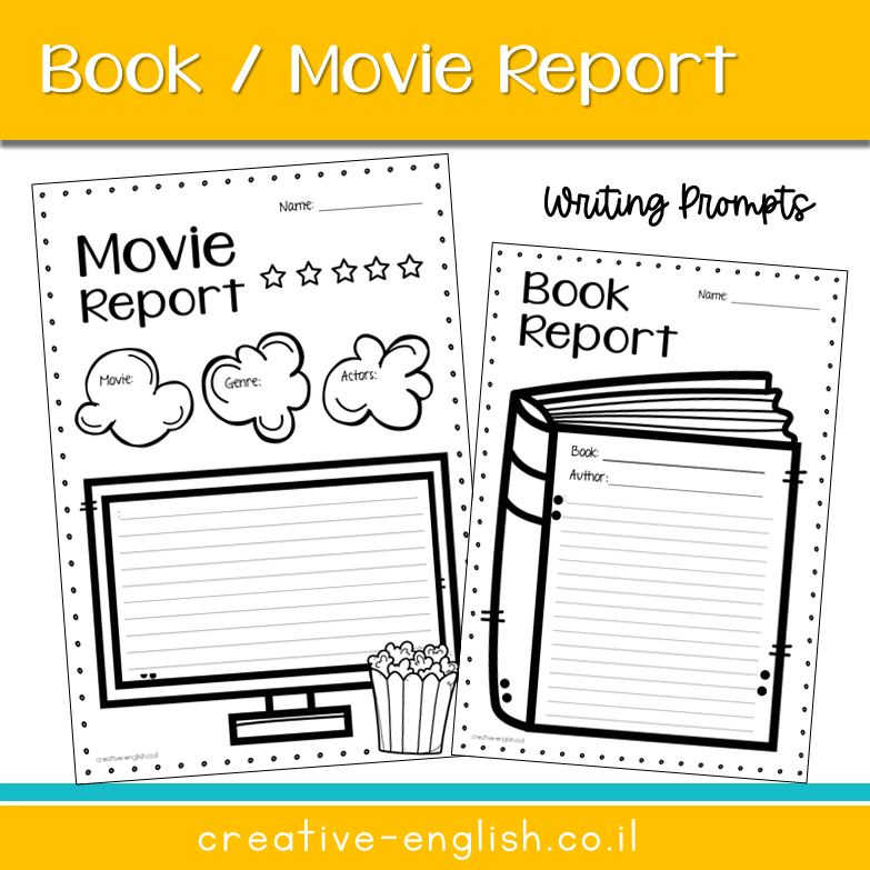 book report writing prompt
