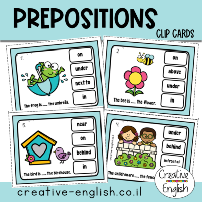 prepositions activities